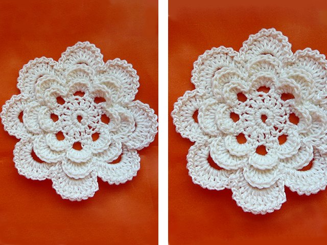 How to crochet motifs