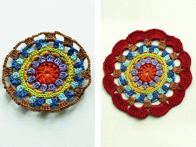 How to crochet motifs