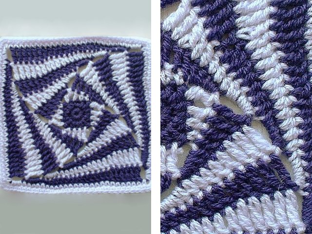 How to crochet motifs