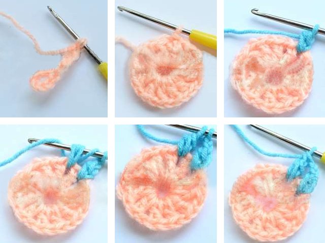 How to crochet motifs