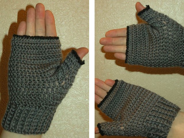 How to crochet mitts?