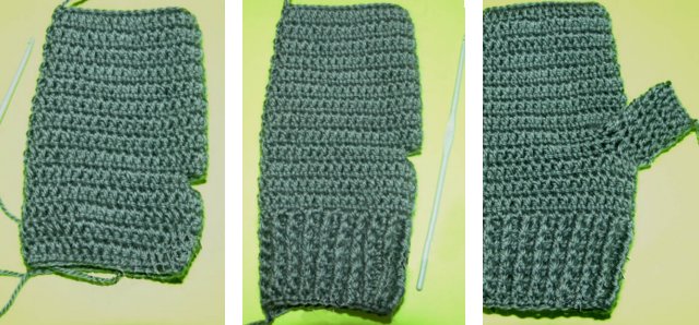 How to crochet mitts?