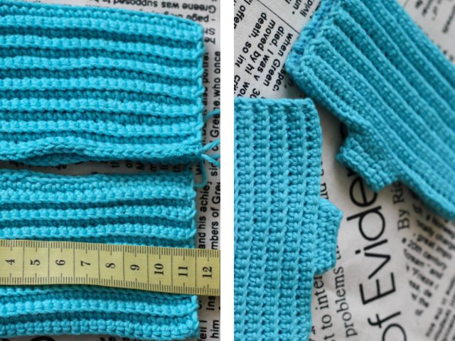 How to crochet mitts?