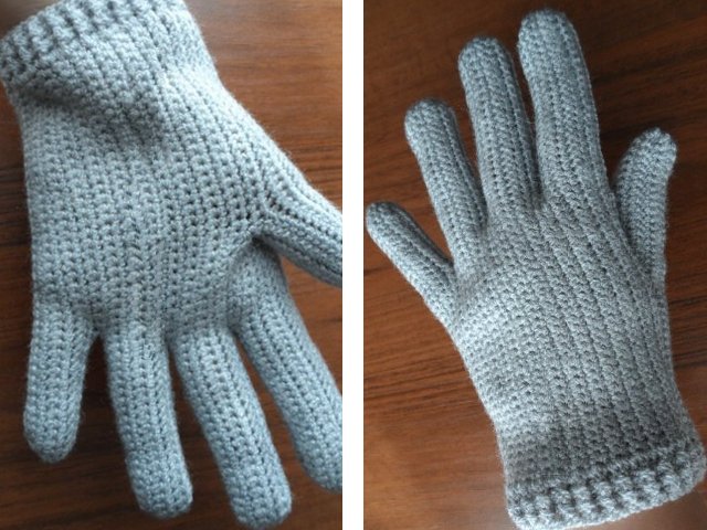 How to crochet gloves?