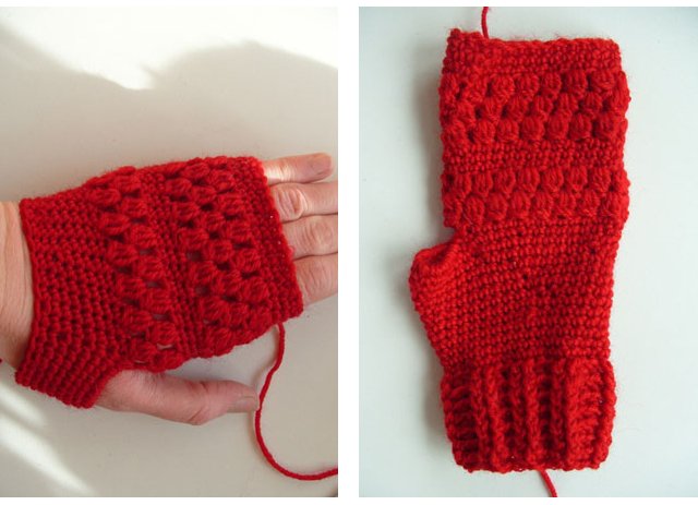 How to crochet gloves?