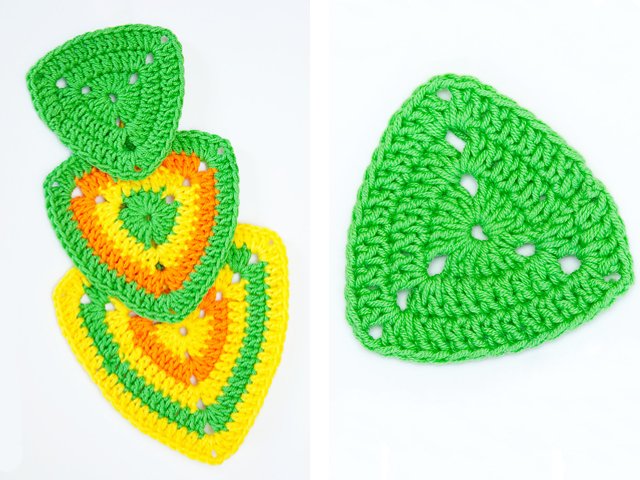 How to crochet motifs