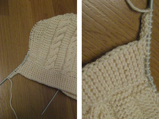 How to knit a hat cap with knitting needles: diagram and description