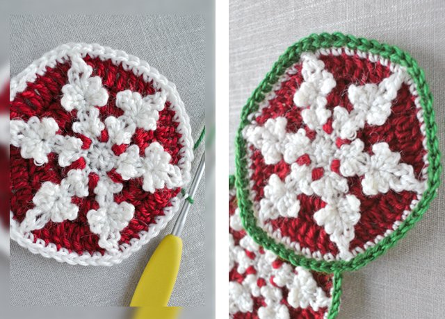 How to crochet motifs