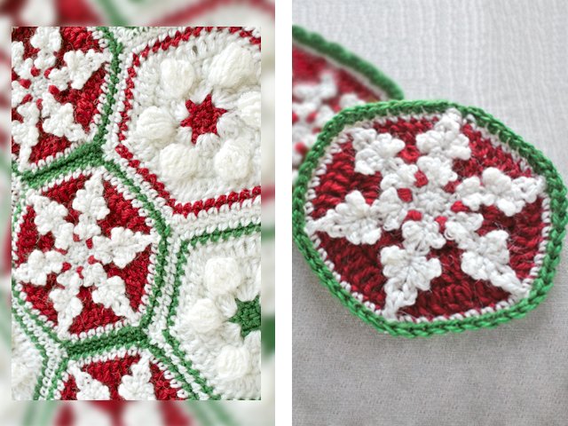 How to crochet motifs