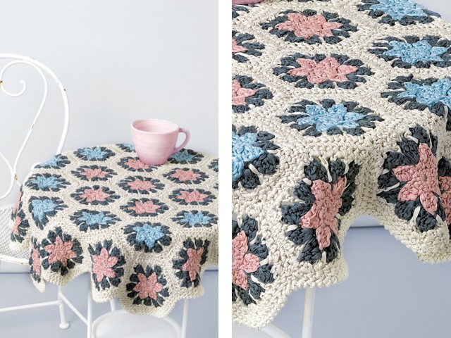 Crochet tablecloths