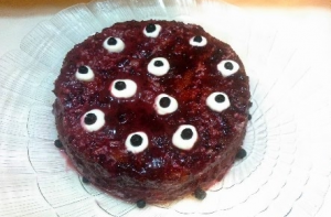 Sponge cake with jam