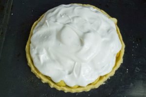 Shortbread Apple Pie with Meringue