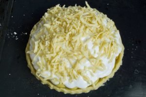 Shortbread Apple Pie with Meringue