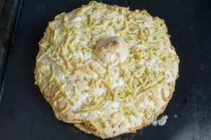 Shortbread Apple Pie with Meringue