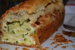 Tarte aux courgettes