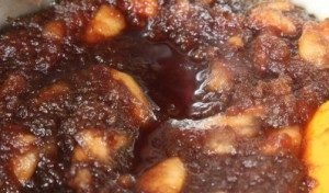 Apple pudding