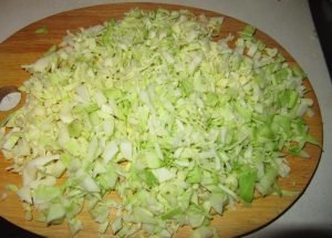 Semolina Cabbage Pie