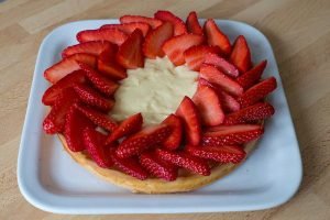 Strawberry Quiche