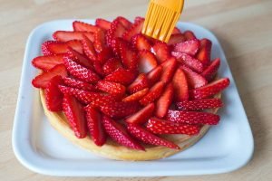 Strawberry Quiche