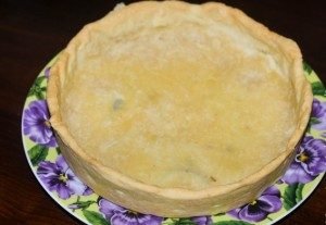 Oyster mushroom pie