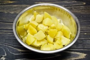 Potato Salad with Celery and Apple