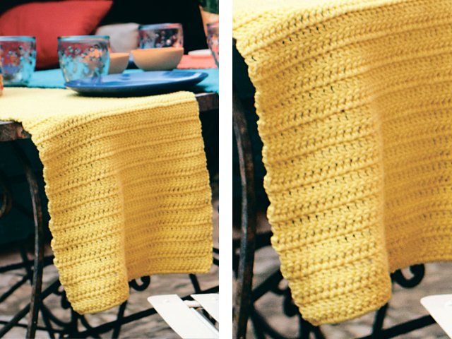 Crocheted napkins