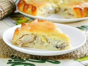 Mackerel pie