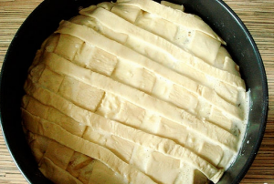 Puff pastry onion