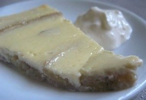 Curd casserole with bananas