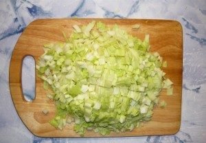 Bulk pie with cabbage and sausages