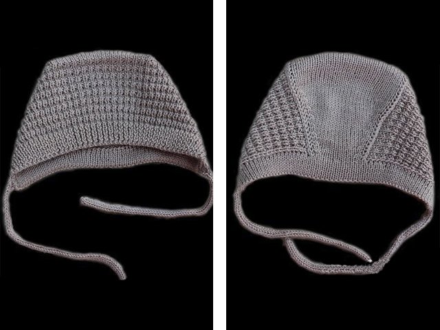 Knitting cap for newborn