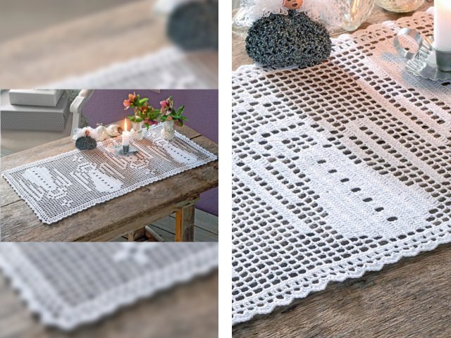 Crocheted napkins