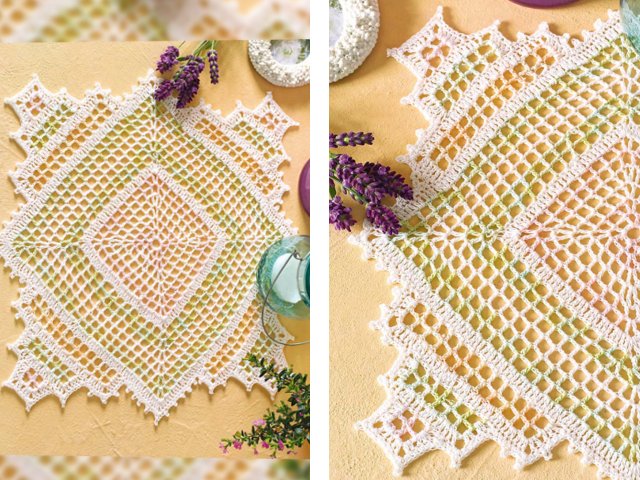 Crocheted napkins