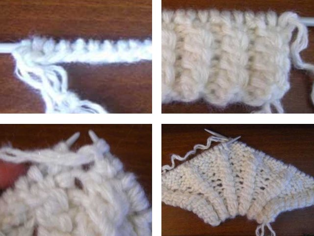 Knitting turban with knitting needles: photo and video tutorials