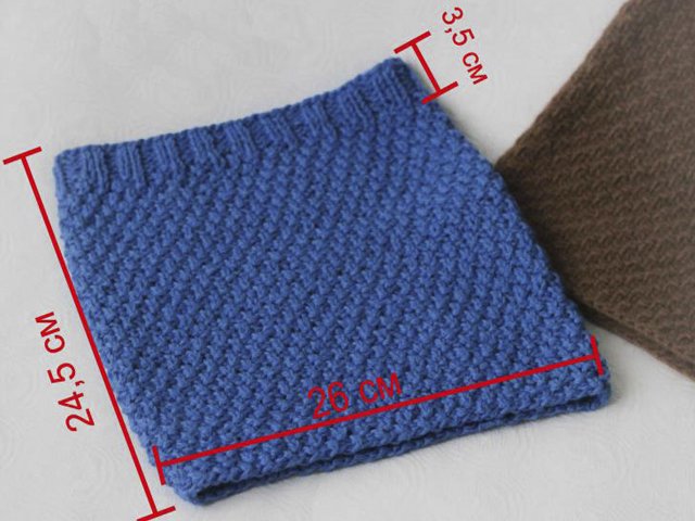 How to knit snood with knitting needles: for beginners, schemes with a description