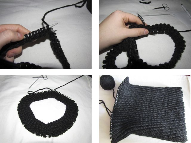 How to knit snood with knitting needles: for beginners, schemes with a description