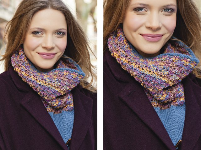 How to knit snood with knitting needles: for beginners, schemes with a description