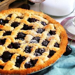 Almond Cherry Pie