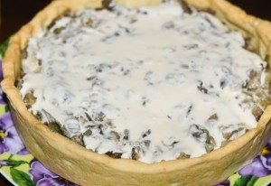 Oyster mushroom pie