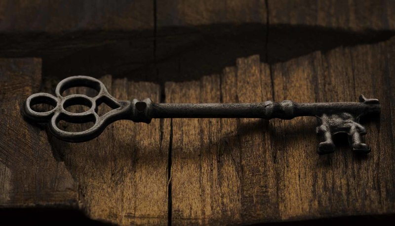 Antique key