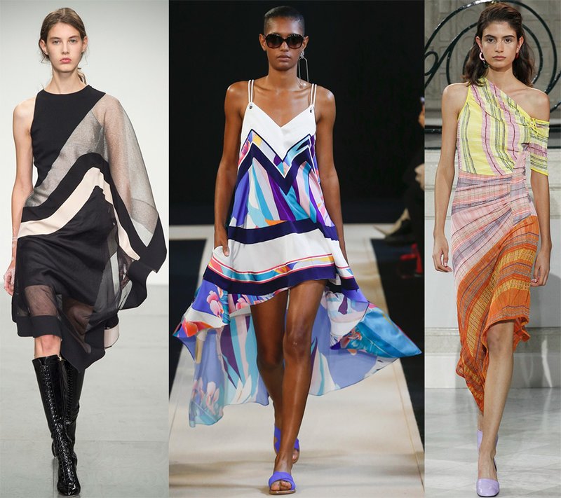 Scarf Dresses Antonio Berardi, Leonard Paris, Peter Pilotto