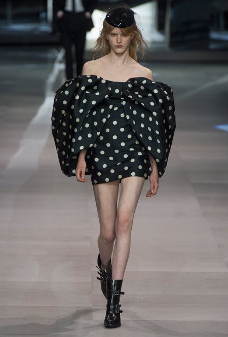 Bows, polka dots and voluminous sleeves from Valentino