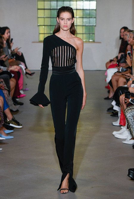 Trousers with a slit from David Koma