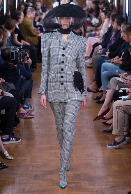 Jacket and pants from Erdem