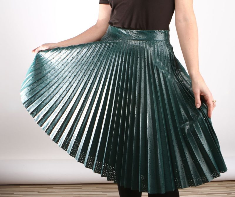 Pleated skirt