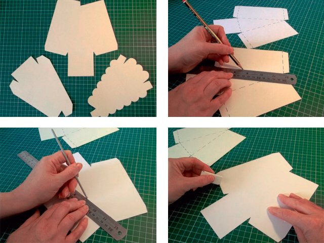 The easiest ways to make a gift box out of paper