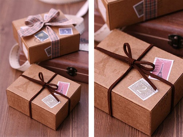 The easiest ways to make a gift box out of paper