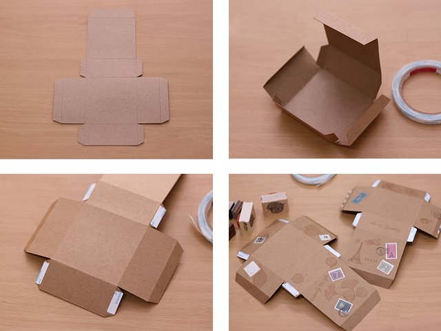 The easiest ways to make a gift box out of paper