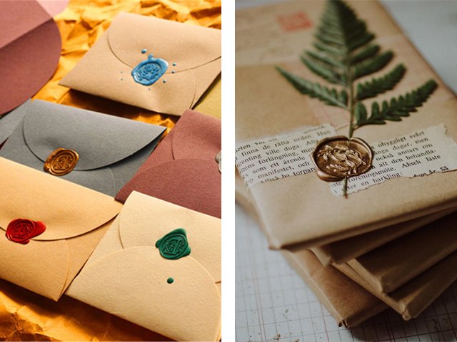 DIY paper envelopes: photos, videos, instructions