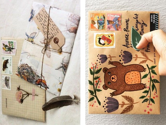 DIY paper envelopes: photos, videos, instructions